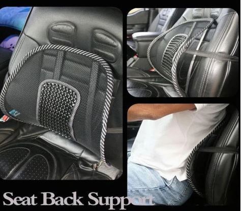 Respaldo Lumbar Transpirable para Coche